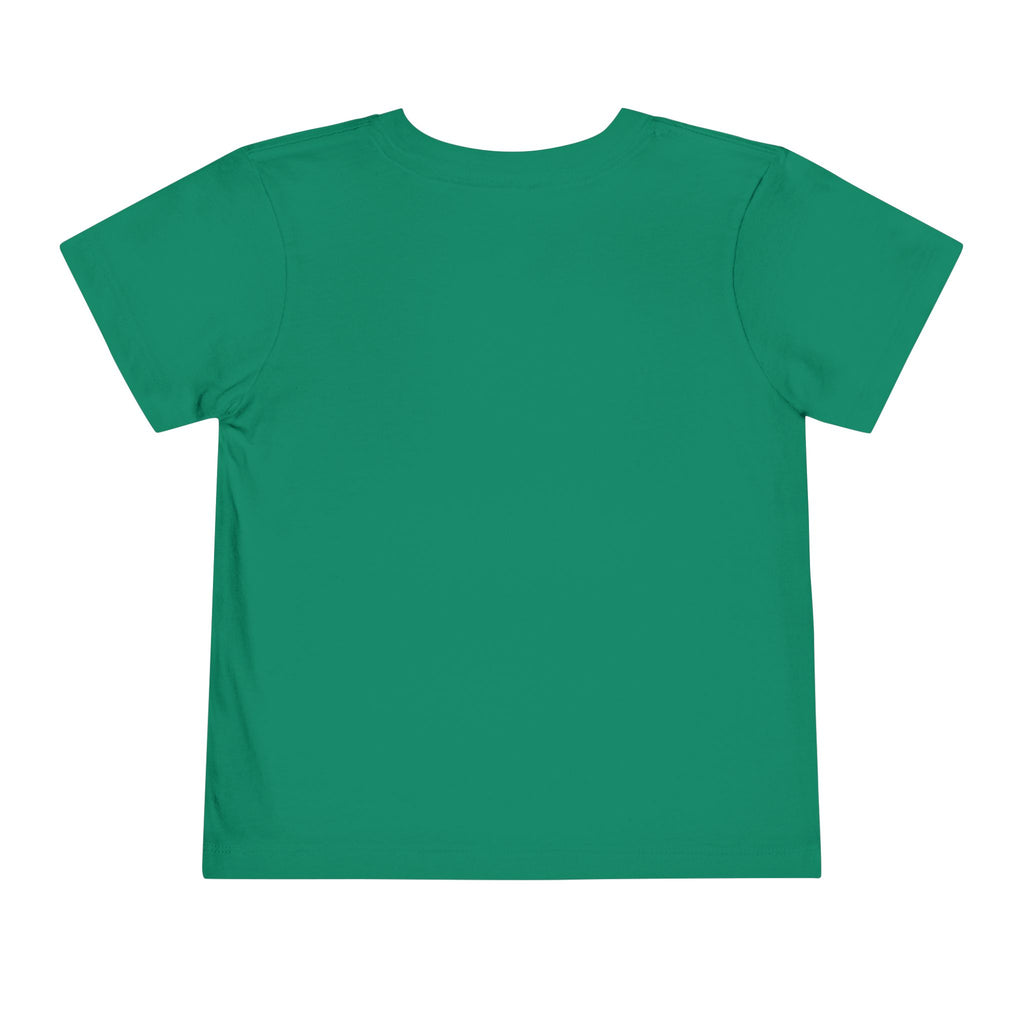 Toddler Tee — "Little Builder" Excavator Shirt for Kids