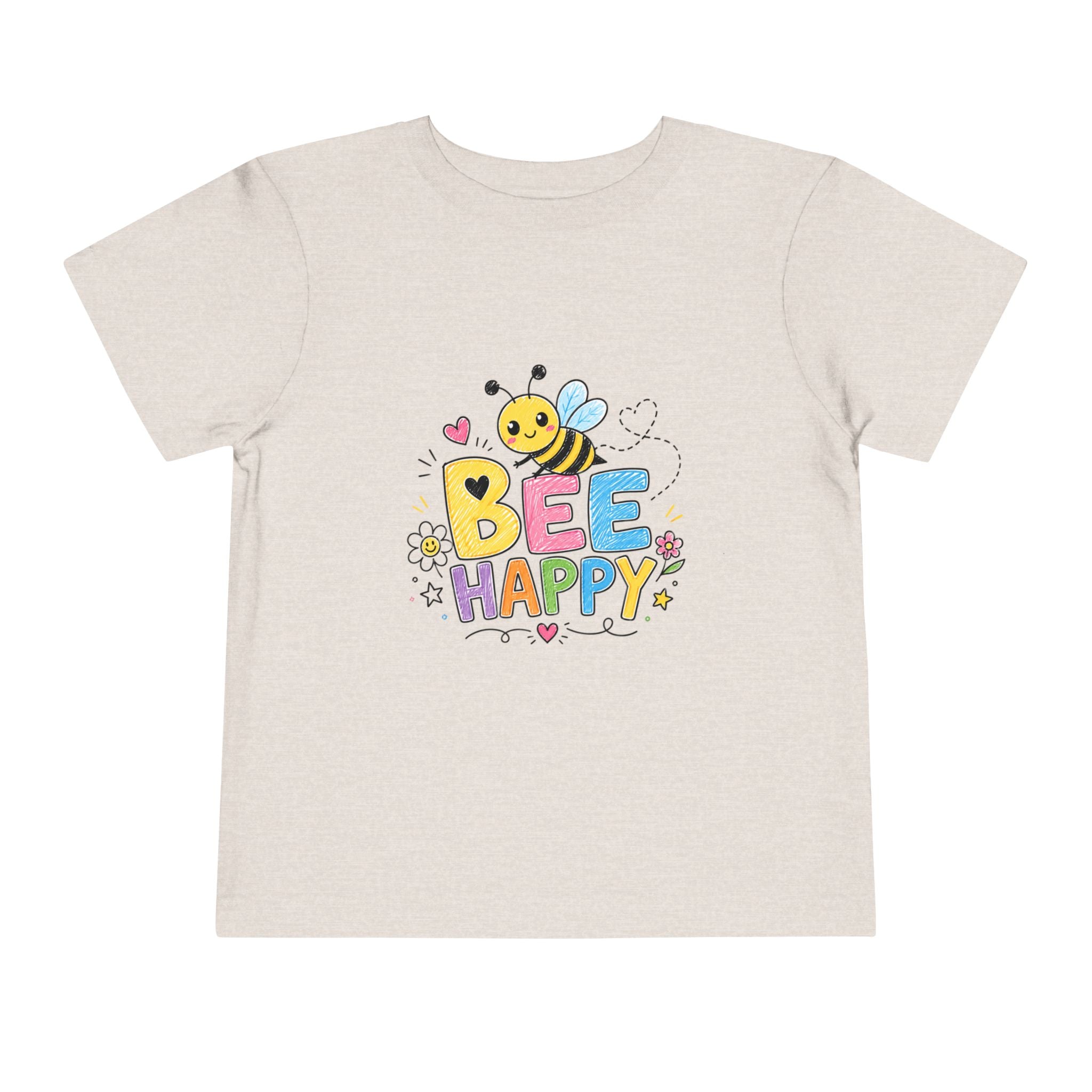 "Bee Happy" Toddler Tee