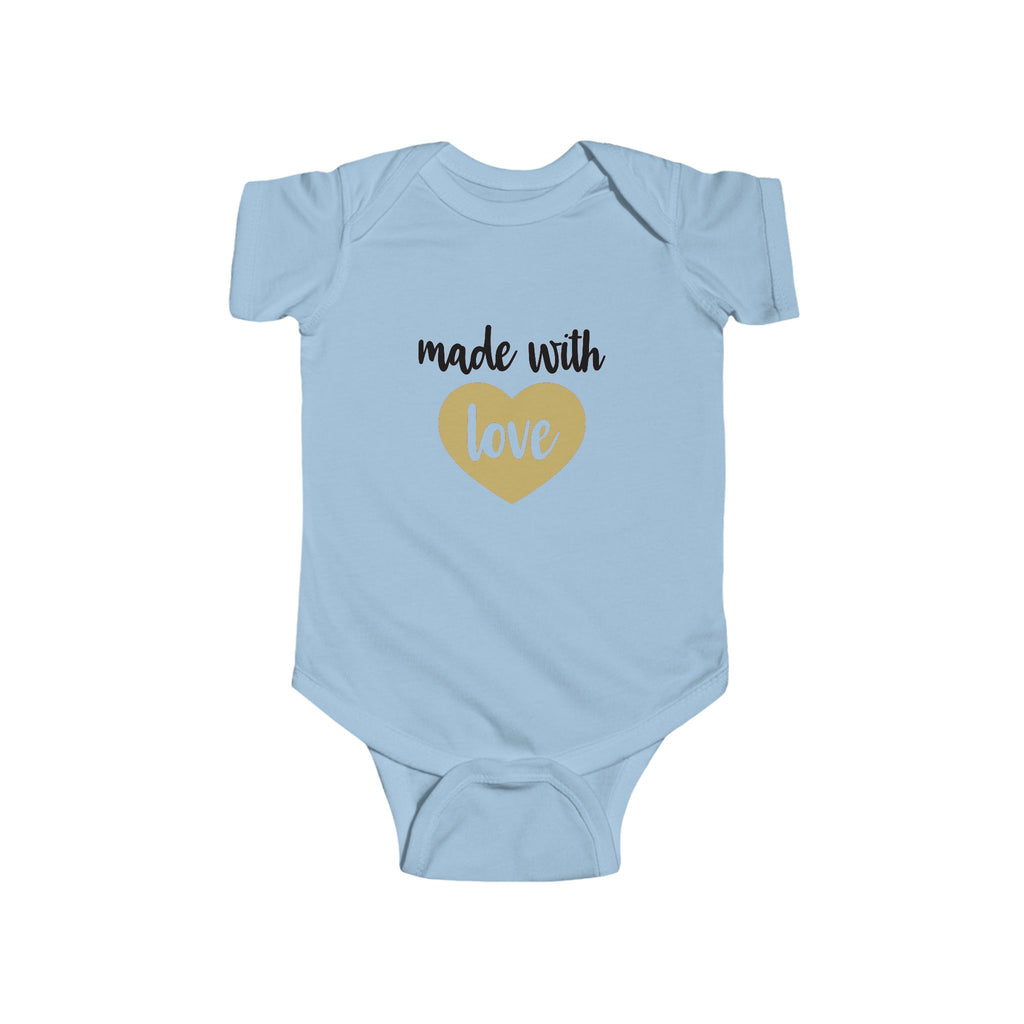 Infant Bodysuit - "Made With Love"