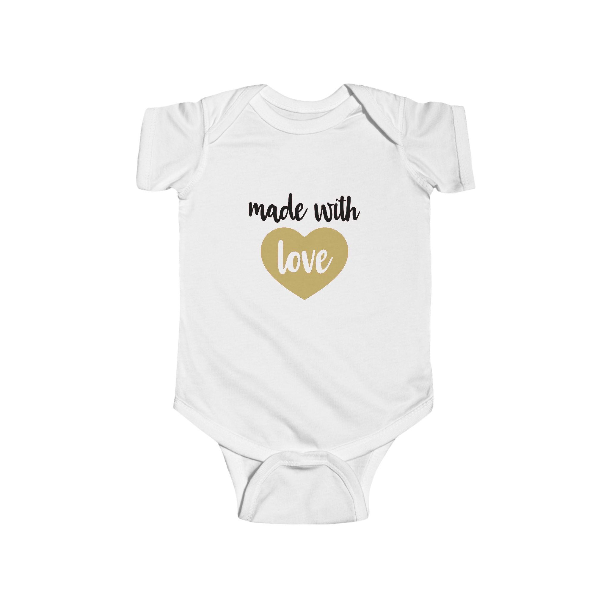 Infant Bodysuit - "Made With Love"