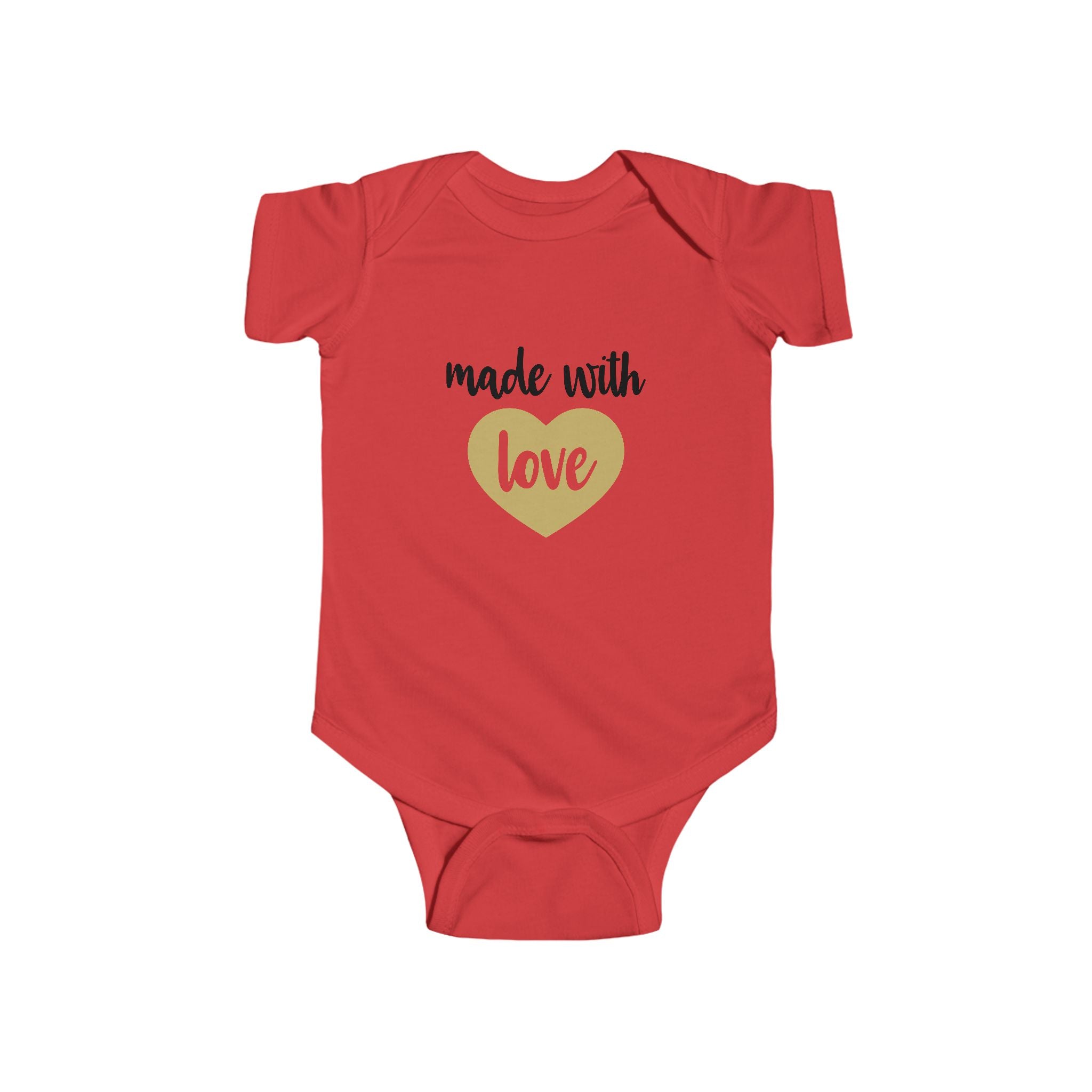 Infant Bodysuit - "Made With Love"