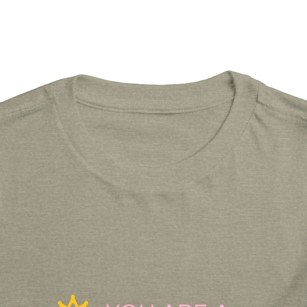 Toddler Tee - "You Are A Princess" Pink Crown Graphic