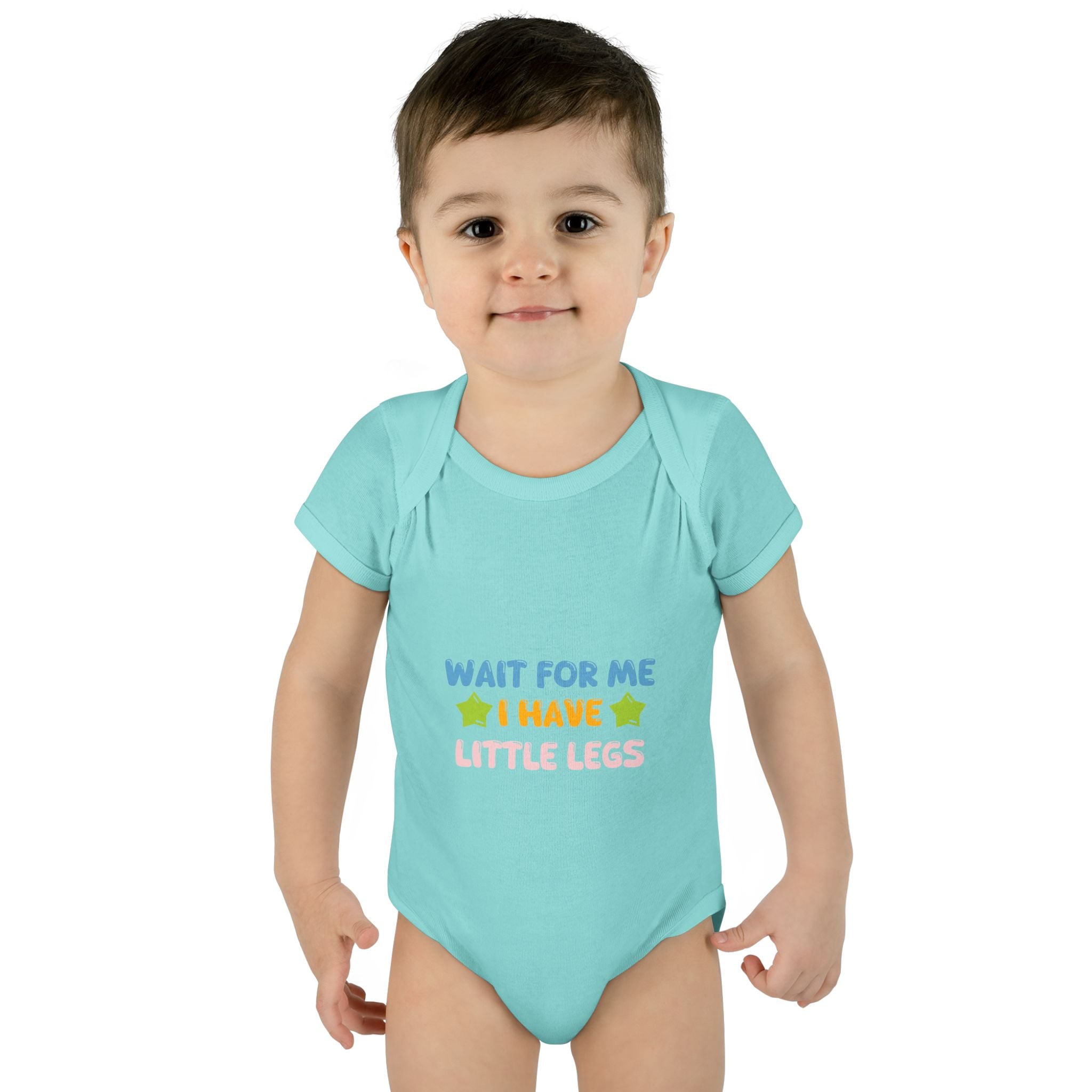 Infant Bodysuit - "Wait For Me I Have Little Legs" Cute Baby Onesie