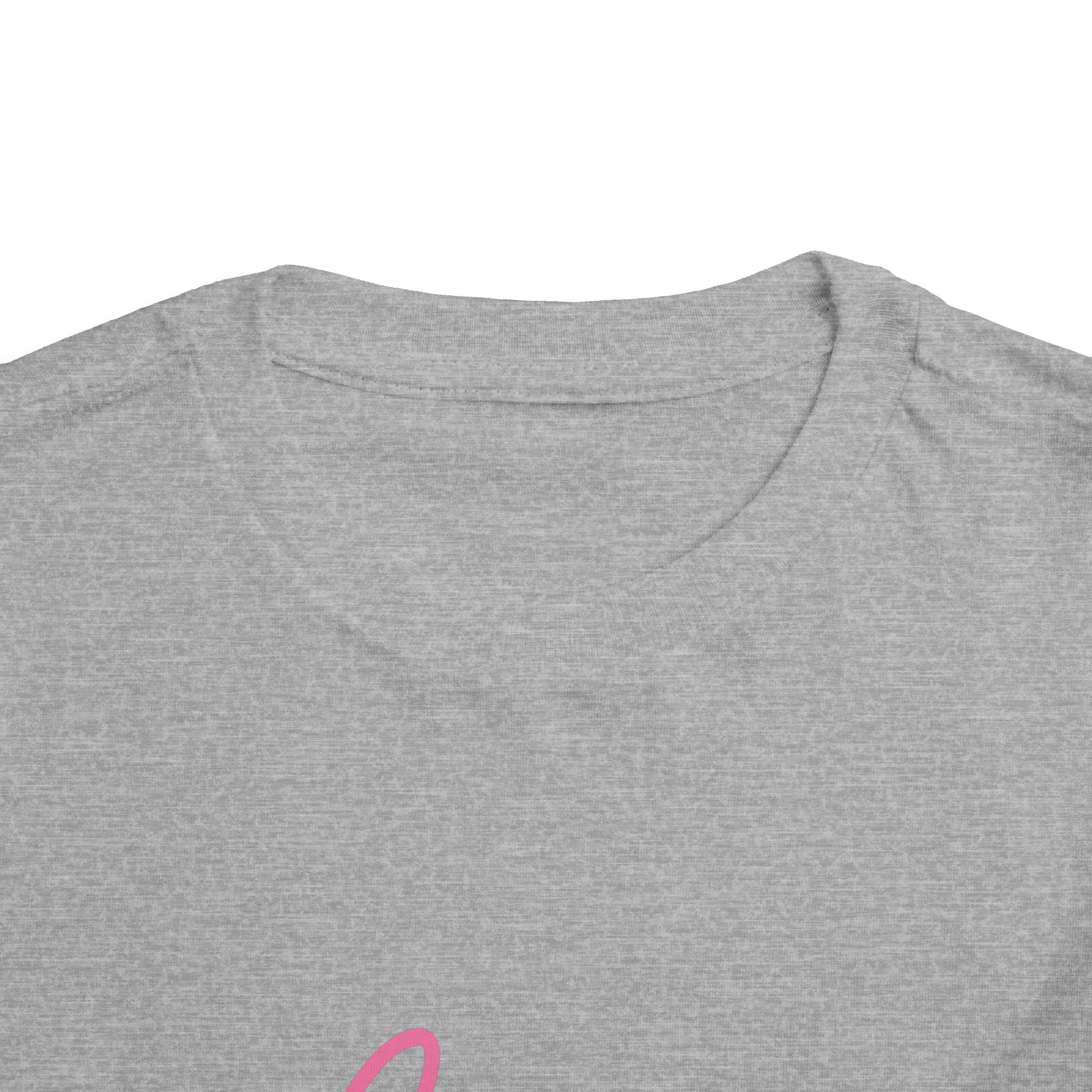 Sugar & Spice Toddler Tee — Pink "Sugar & Spice and Everything Nice" Graphic