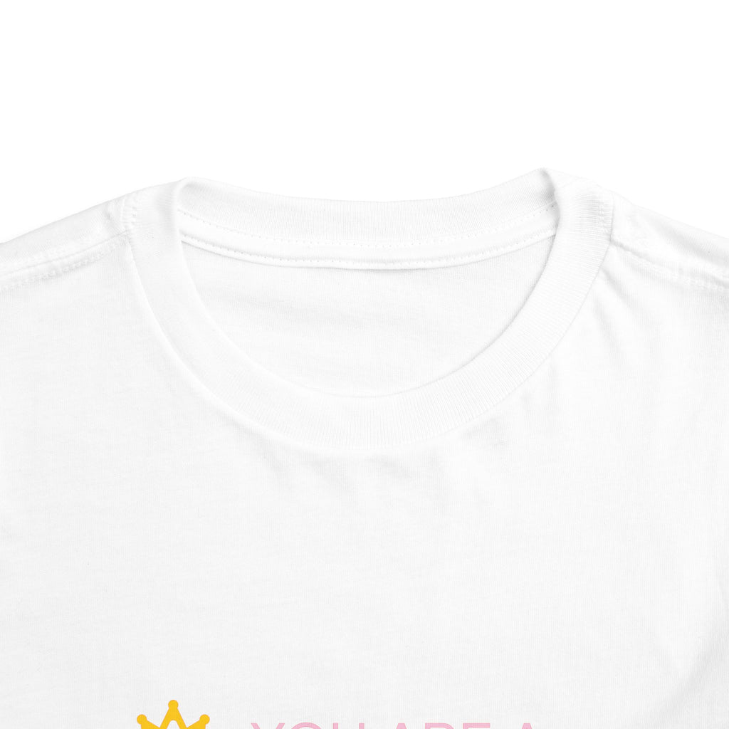 Toddler Tee - "You Are A Princess" Pink Crown Graphic