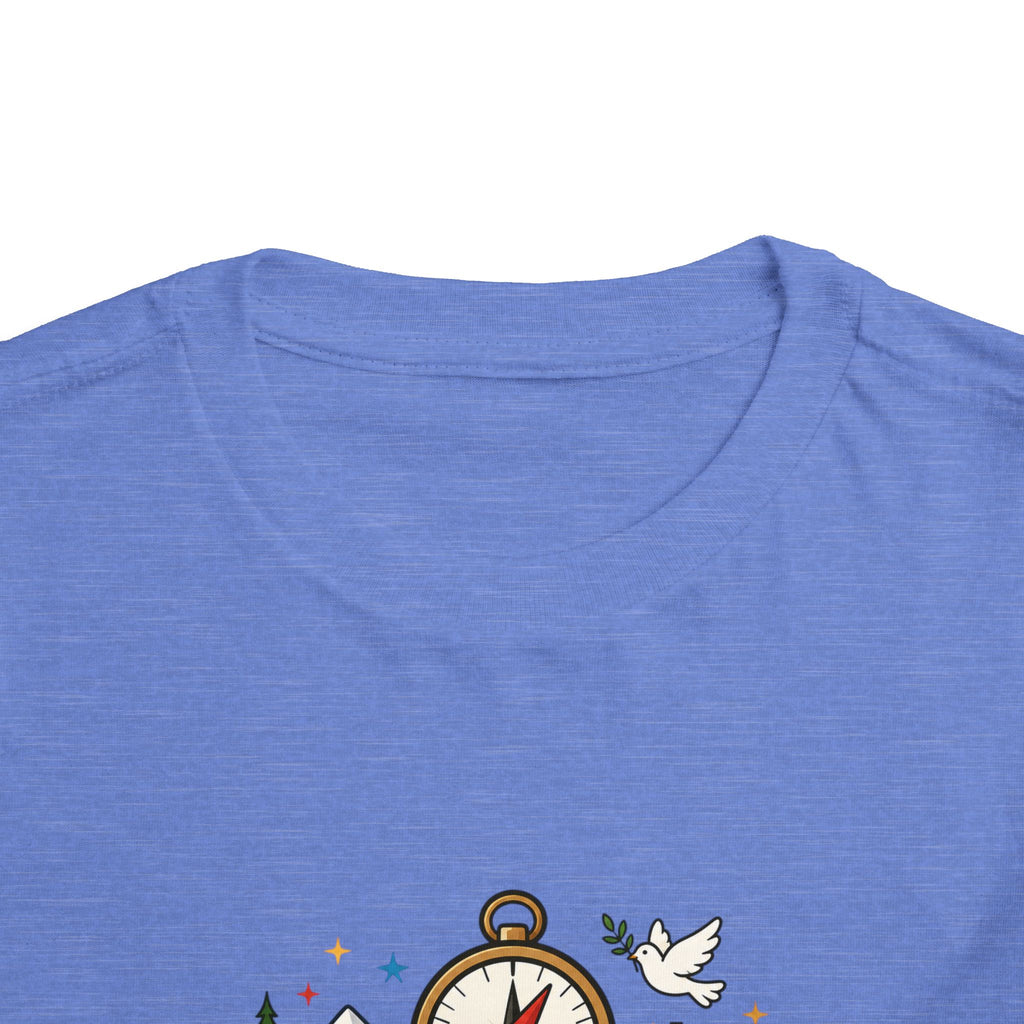 Toddler Tee - "Little Explorer" Christian Adventure Shirt