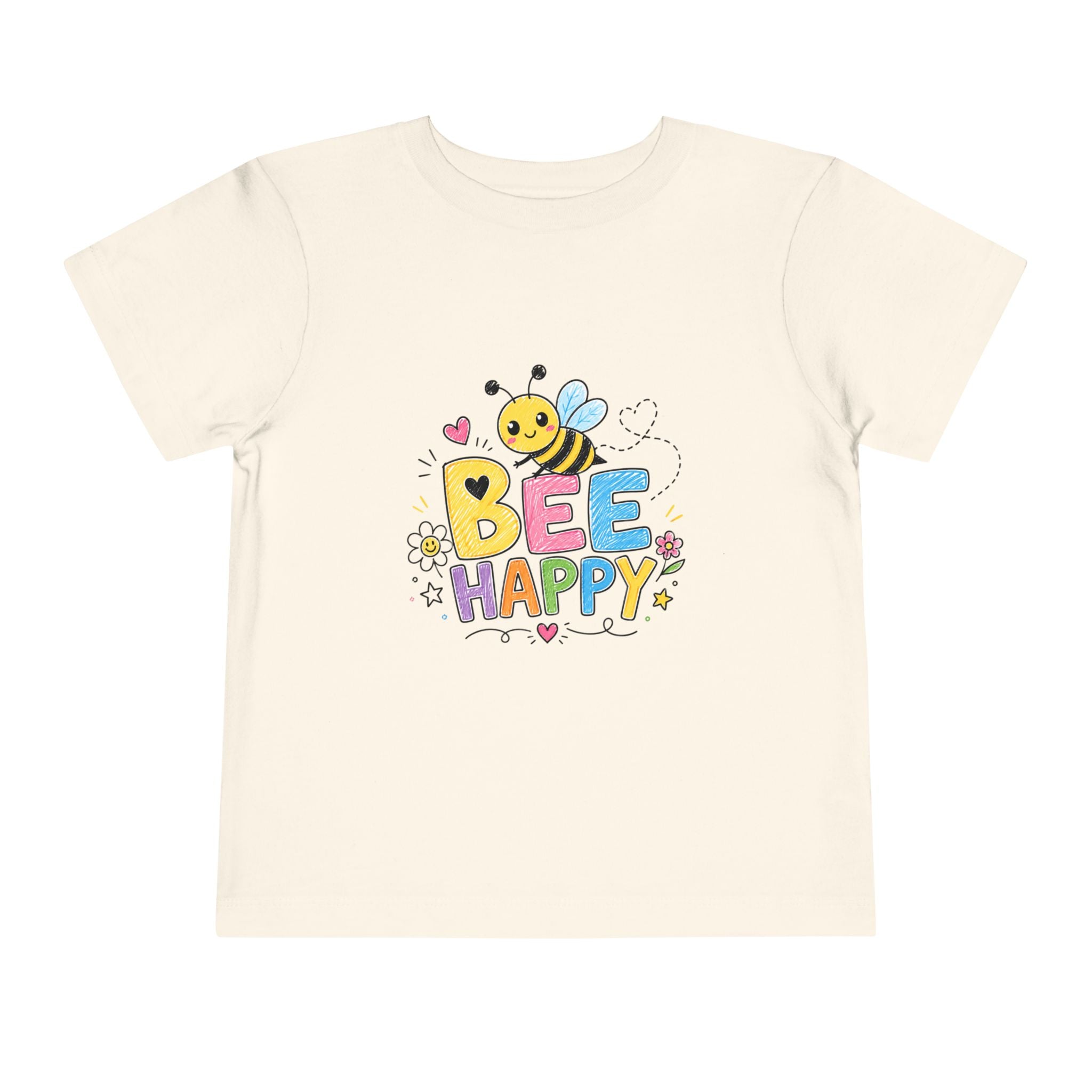 "Bee Happy" Toddler Tee