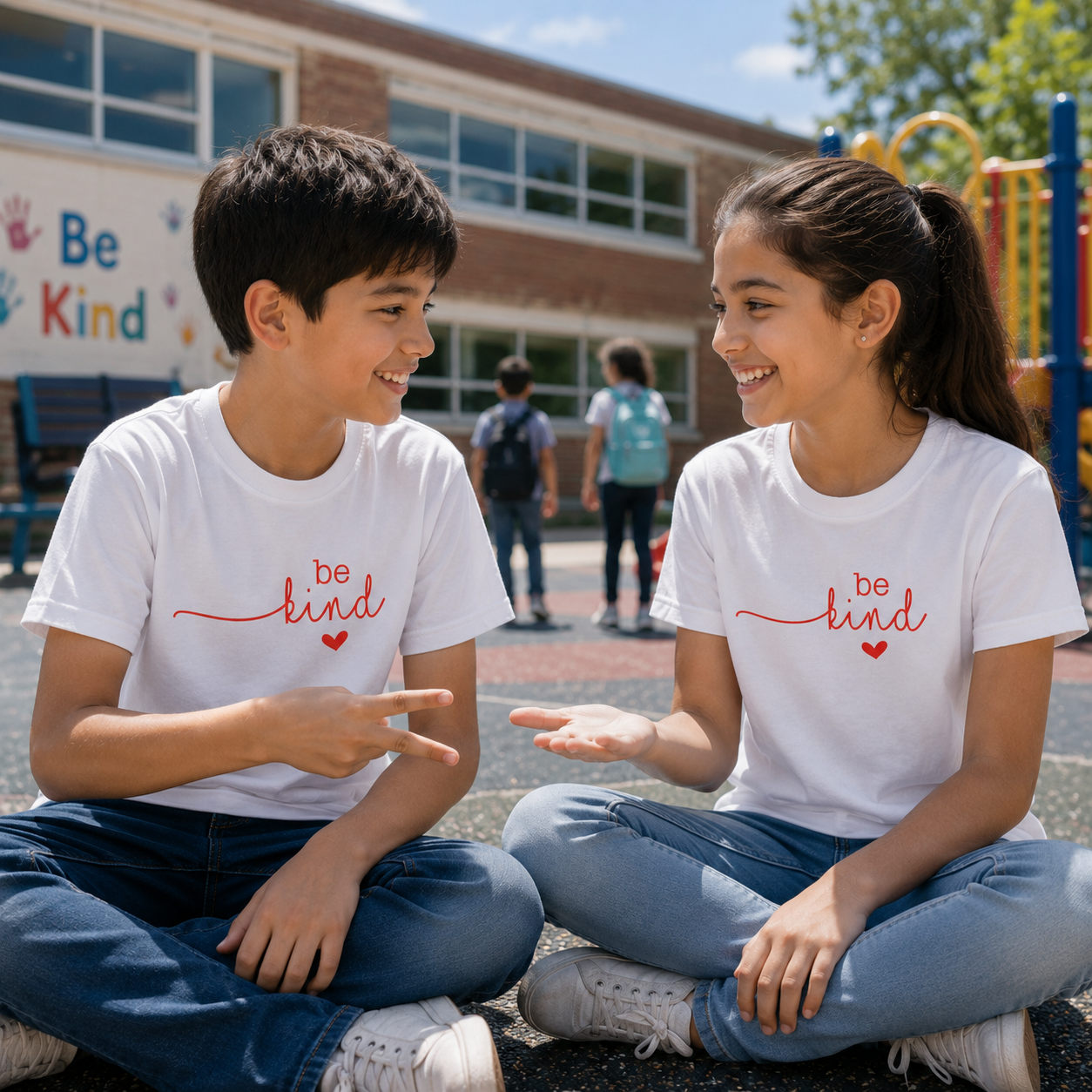 Kids Tee — "Be Kind"