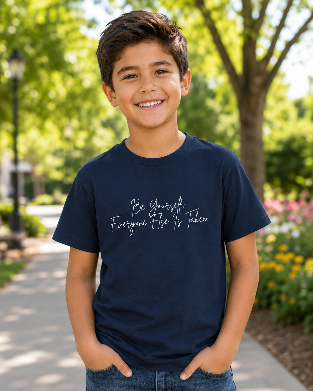 Kids T‑Shirt - "Be Yourself"