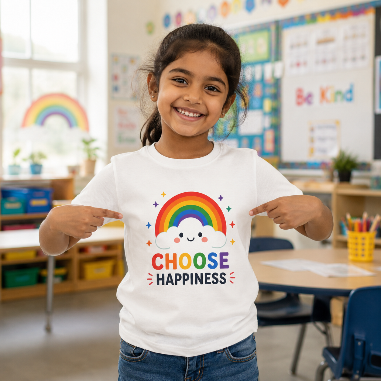 Kids T-Shirt — "Choose Happiness"