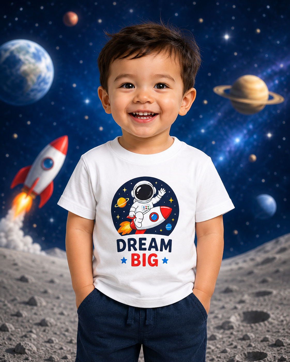 Toddler Tee - "Dream Big"