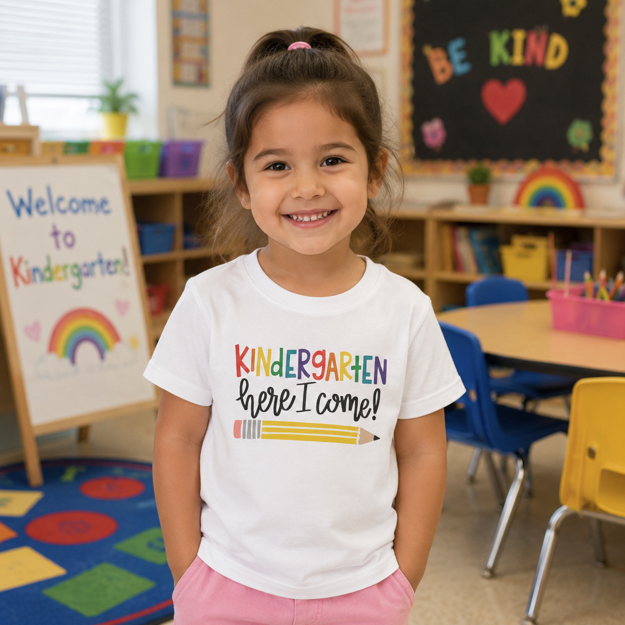 "Kindergarten Here I Come!" Kids T-Shirt