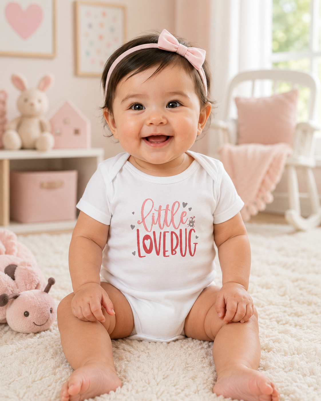 "Little Lovebug" Baby Bodysuit