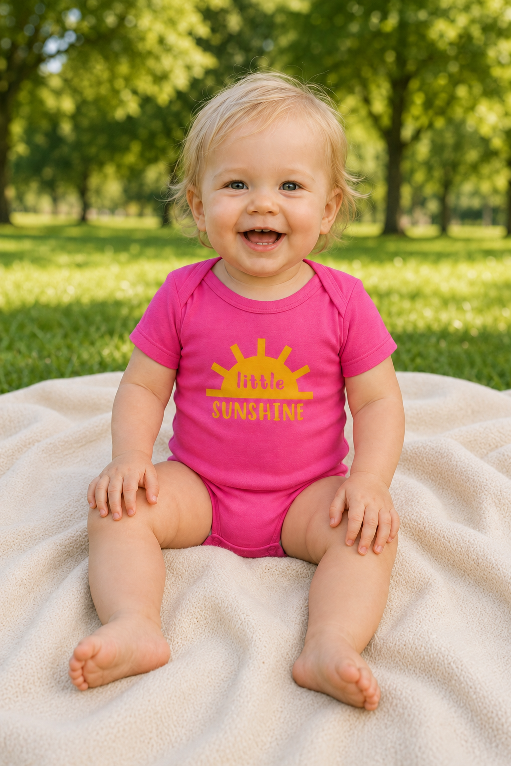Little Sunshine Baby Bodysuit