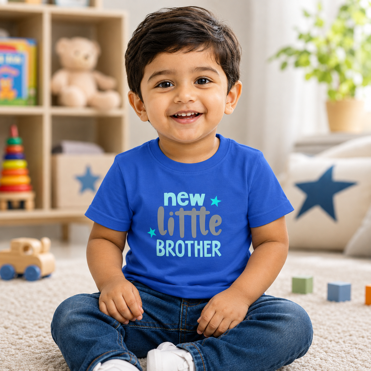 "New Little Brother" Toddler Tee