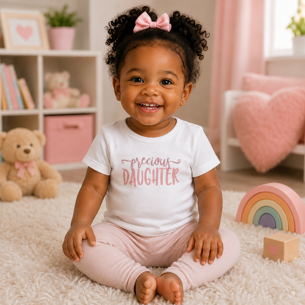 "Precious Daughter" Toddler T-Shirt