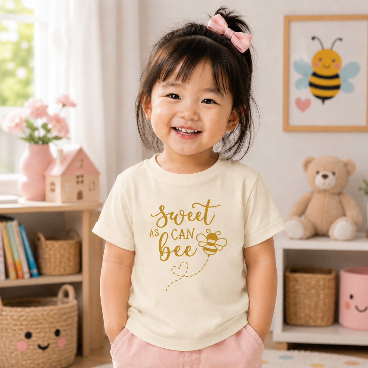 Sweet As Can Bee Toddler Tee