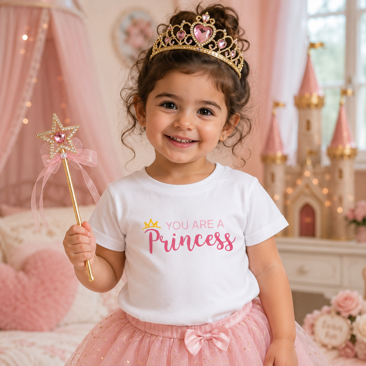 Toddler Tee - "You Are A Princess"